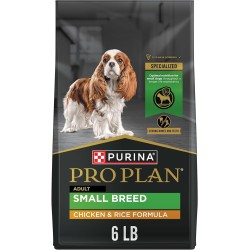 10 PackSmall Breed Dry Dog Food Chicken and Rice Formula With Guaranteed Live Probiotics - 6 lb. Bag