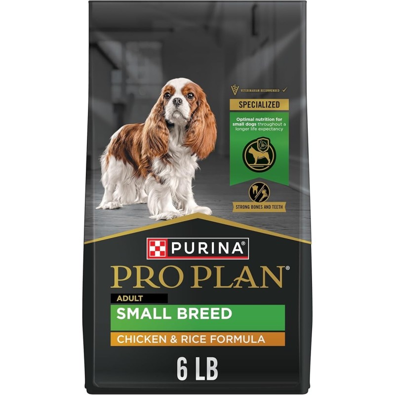 10 PackSmall Breed Dry Dog Food Chicken and Rice Formula With Guaranteed Live Probiotics - 6 lb. Bag