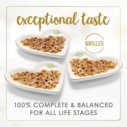 10 PackGrilled Wet Cat Food Seafood Collection in Wet Cat Food Variety Pack - (Pack of 24) 3 oz. Cans