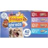 20 PackWet Cat Food Variety Pack, Shreds With Beef, Turkey and Cheese Dinner, Chicken and Salmon Dinner, and With Ocean Whitefish and Tuna