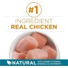 8 PackNatural Dry Cat Food, Tender Selects Blend With Real Chicken - 22 lb. Bag