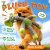 10 Pack Plush Dog Squeaky Toy, Durable Pineapple Velvet Chew Toy for Aggressive Chewers Large Medium Small Dogs Interactive Training Teeth Cleaning Stuffed Animal