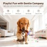 New Dog Toys, Indestructible Plush Dog Toy for Aggressive Chewers, Interactive Squeaky Soft Puppy Chew Toy, Durable Teething Toys for Small Medium Large Dogs