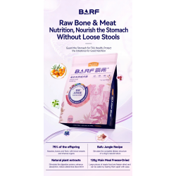High-protein, low-fat organic dog food