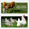 High-protein, low-fat organic dog food