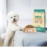 High-protein natural diet dry dog food for puppies. Fresh cat food. 1.5 kg. Scientifically formulated dog and cat food.
