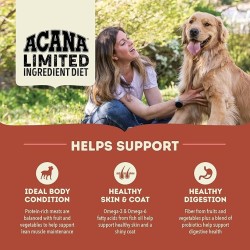 1 pack Singles Limited Ingredient Grain Free High Protein Dry Dog Food Beef & Pumpkin Recipe 22.5lb Bag